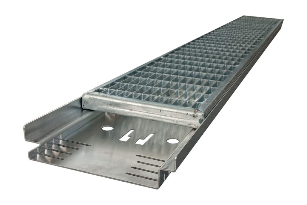 E-B&T Aluminum Channel with Galvanized Grid