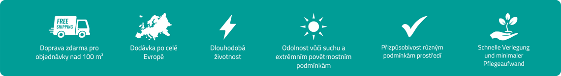 EcoStratos Sedumové rohože